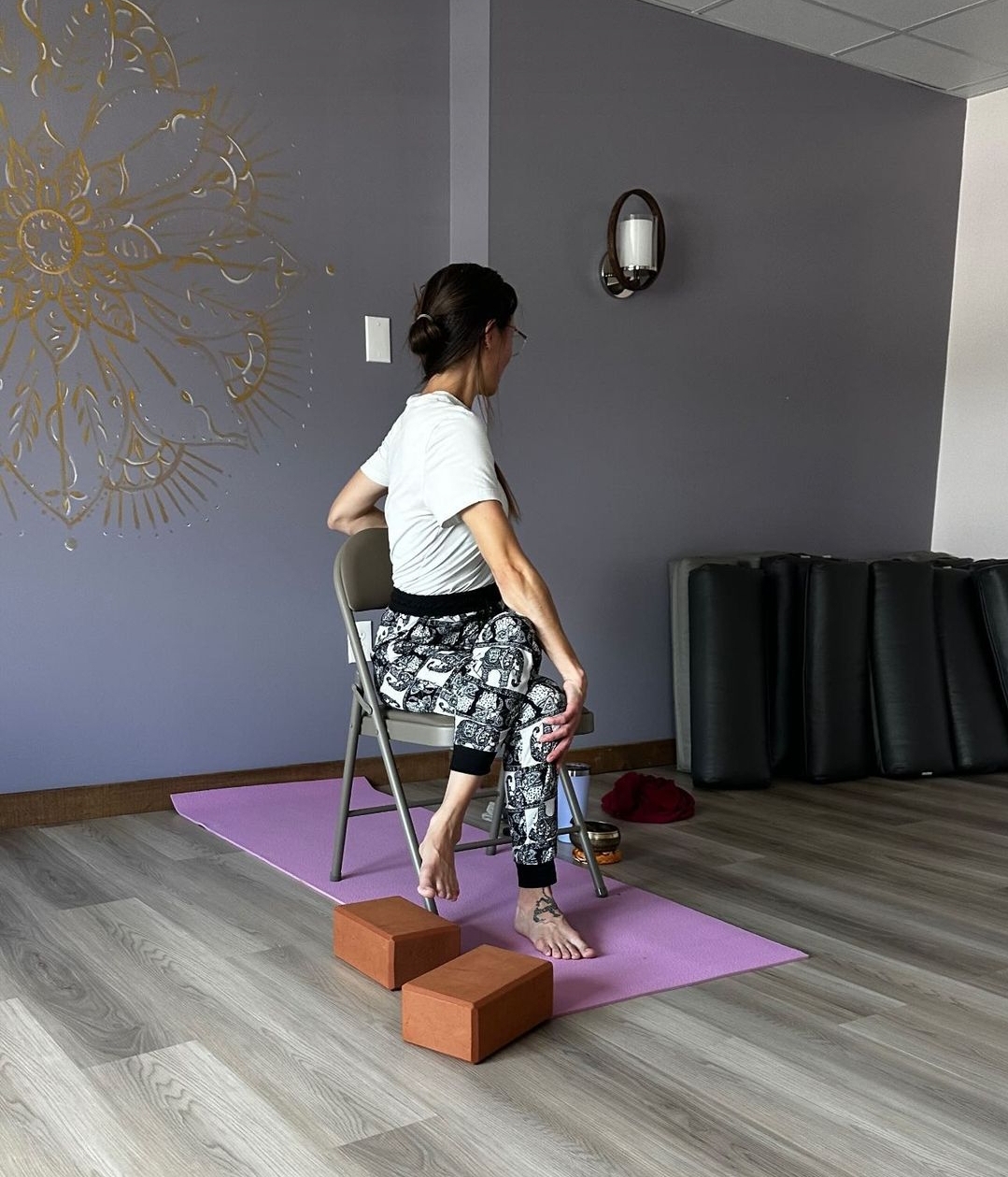 Chair yoga in Downingtown and Chester Springs, PA